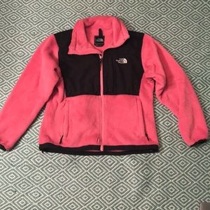 Pink North Face Fleece